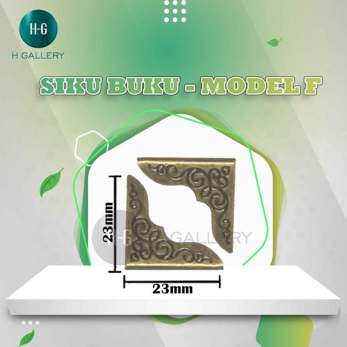 

MODEL F - SIKU BUKU / SIKU ALBUM / SUDUT AGENDA / SIKU YASIN - 144PCS