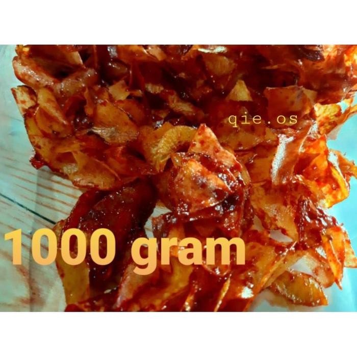 

KERIPIK SINGKONG SAMBAL 1 KG