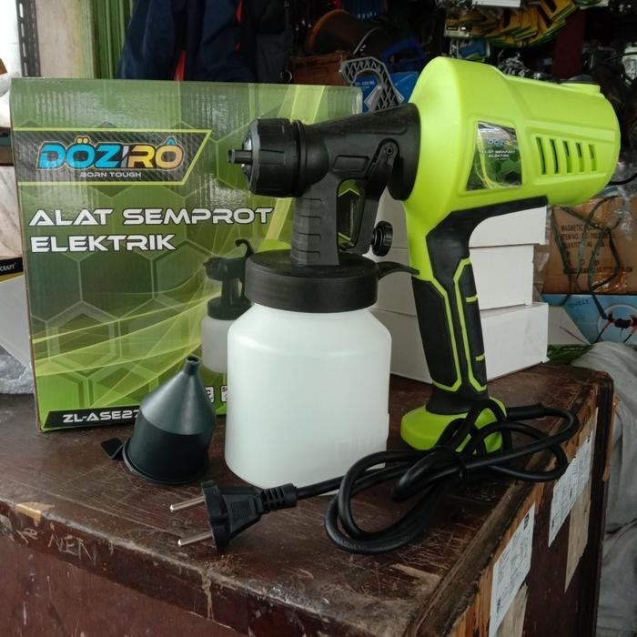 Populer Spray Gun Elektrik Doziro Alat Semprot Cat Tembok Listrik Japan