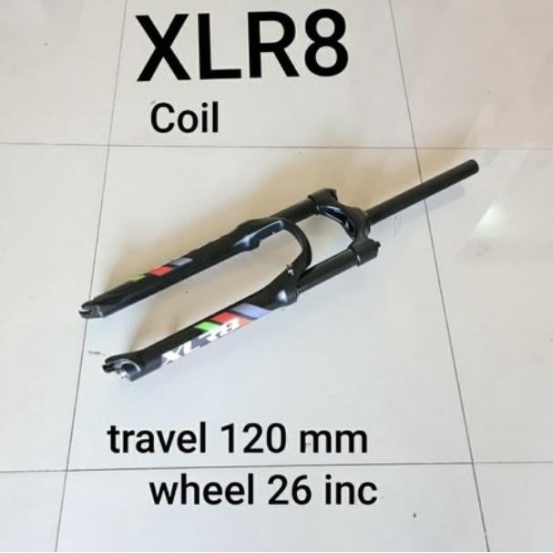 Fork SPINNER AERIS 650B RLC 27,5 Air Suspension Fork MTB - Hitam