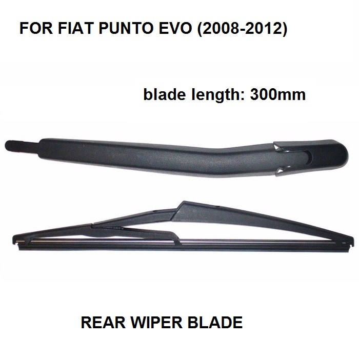 FOR FIAT GRANDE PUNTO 05- PUNTO EVO 08- REAR WINDSHIELD WINDSCREEN