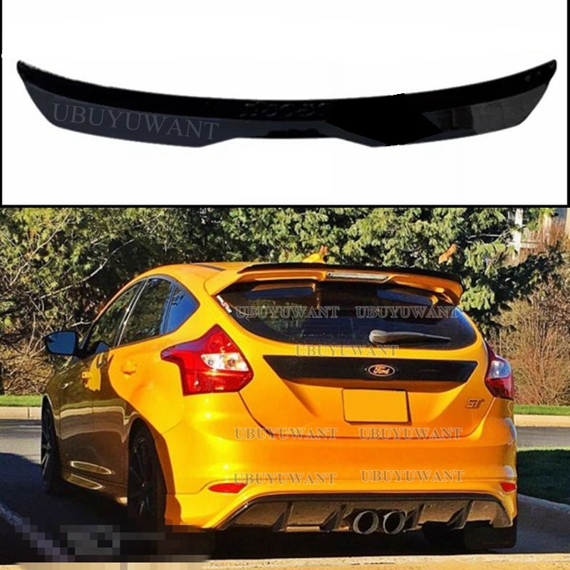 For Ford Focus ST Spoiler MK3 Hatchback 4D External Small Spoiler Cap