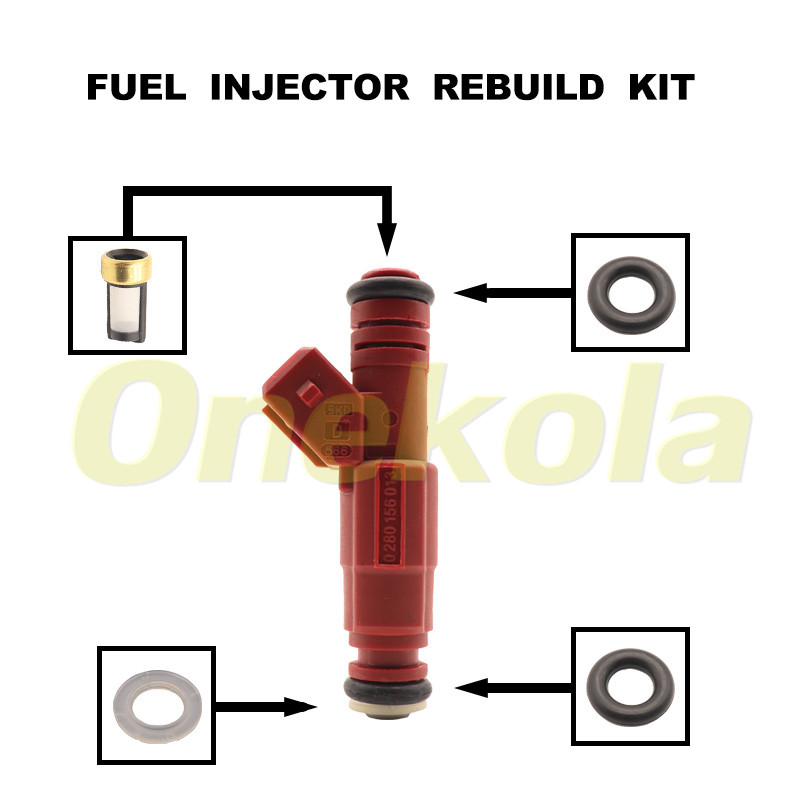 Fuel Injector Repair Kits for Chevy Ford GM V8 5.0L EV1 0280156013