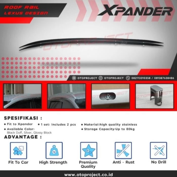 ROOF RAIL XPANDER/ALL NEW LIVINA OTOPROJECT