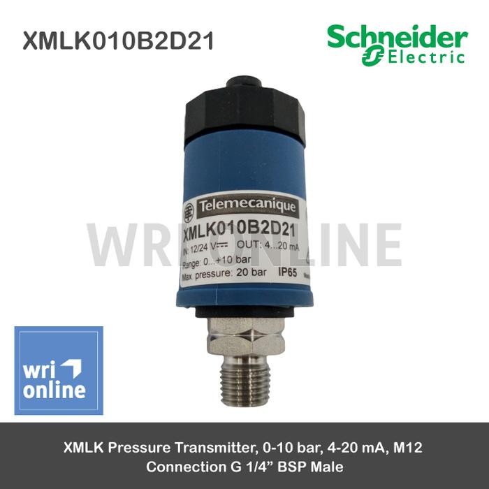 Xmlk010B2D21 Pressure Transmitter 0-10 Bar 4-20Ma Schneider