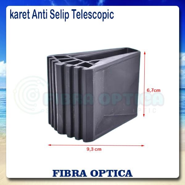 Karet Kaki Tangga Teleskopik double Tangga Lipat Multifungsi