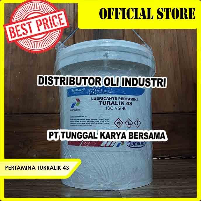Pertamina Turalik 43 ( Iso Vg 32 20 Liter - Ready Stock )
