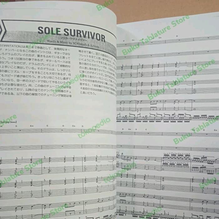 Buku Tablature Gitar HELLOWEEN Master Of THe Rings Album