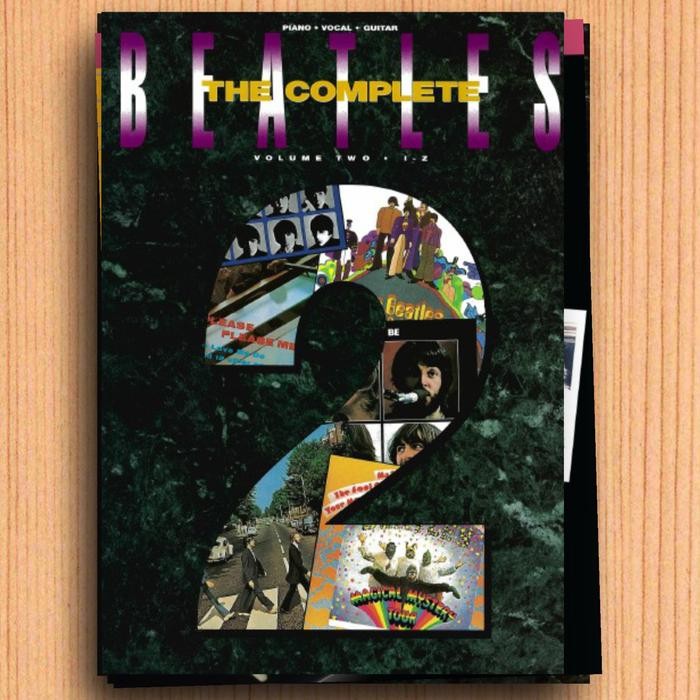 Buku Tab Piano Vocal Guitar (PVG) The Beatles Complete Vol 2