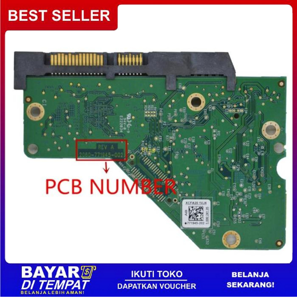 FREE ONGKIR PAPAN PCB BOARD PAPAN SIRKUIT BTSG 2060-771945-002REV A, 2060 771945 BISA COD