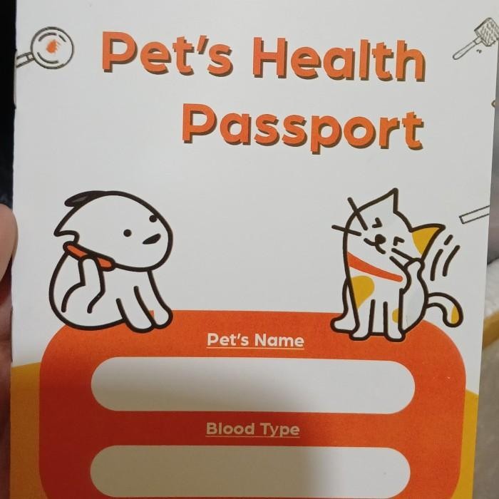 (Allthebest) Buku Vaksin Anjing Kucing