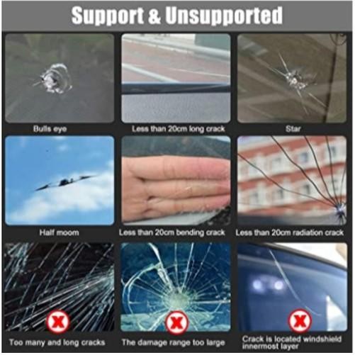 (Allthebest) Winsil. Lem Kaca Retak Lem Perekat Kaca Mobil Layar LCD Hp Handphone