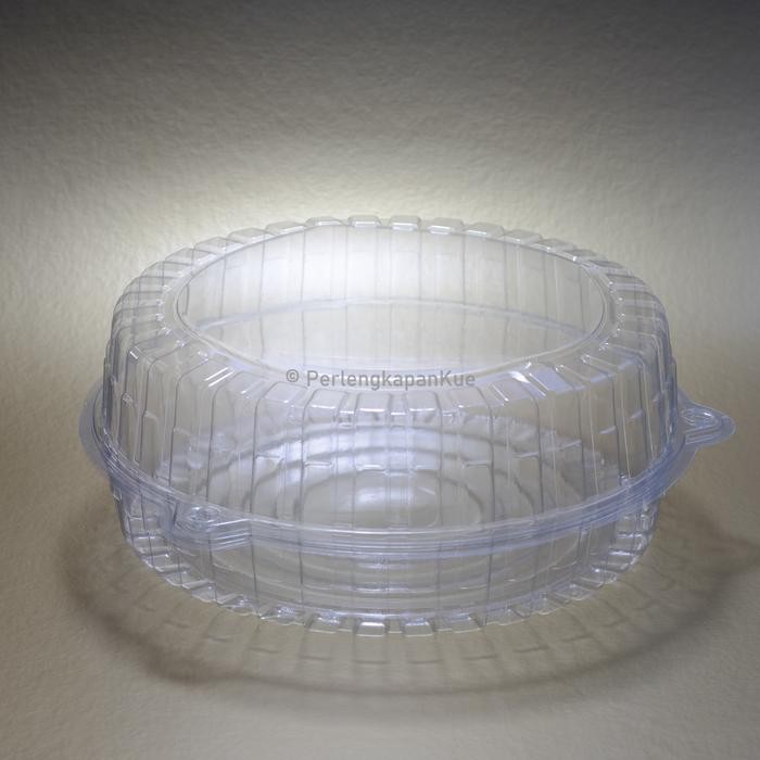 Mika Bolu Bulat Bening Murah / Sifon 25cm CF 25