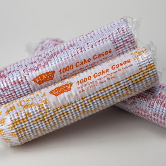 Cup Roti / Cake cases Klassi ukuran 9.5mm (Per 1 pcs) Bulat Kertas Kitchenware