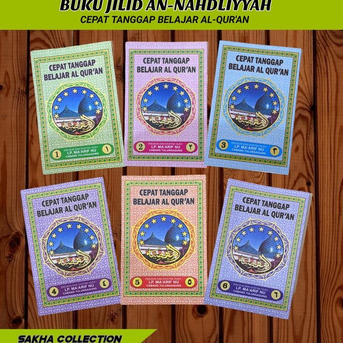 

DISKON Buku iqro' Jilid An Nahdliyah Cepat Tang Belajar Alqur'an jilid 1-6 READY STOCK