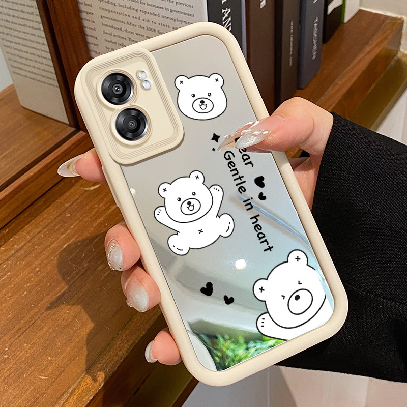 Casing Hp OPPO A57 2022 A77 A2022 A57s A57e A77s Case Casing pelindung cermin Softcase Kesing motif 