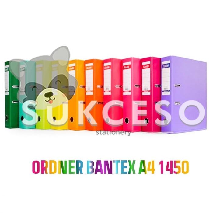 

TERLARIS Ordner A4 1450V / Odner Tempat Penyimpanan Dokumen Varian Warna READY STOCK