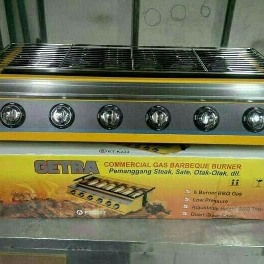 Roaster Getra 6Tungku Kaca