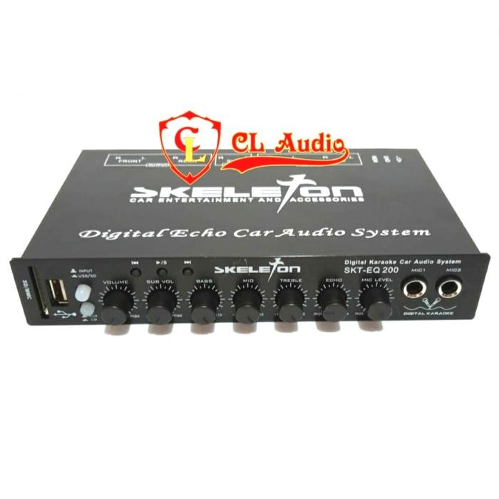 Bagus Pre Amp Equalizer Skeleton Skt-Eq 200