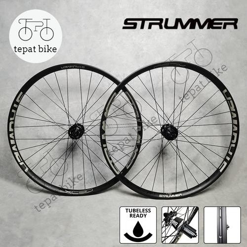 Wheelset Strummer XC30 Gravel Cyclocross MTB 29 700c Tubeless Ready + HM-380 6 Pawls Bearing Tubeles