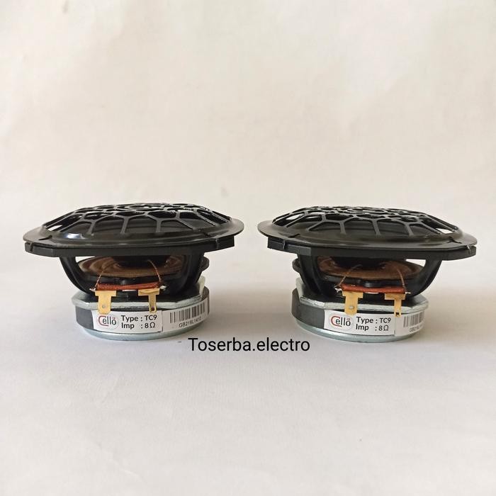Laris Grill Tutup Speaker Midrange 3,5In Cello Original 3,5 Inch