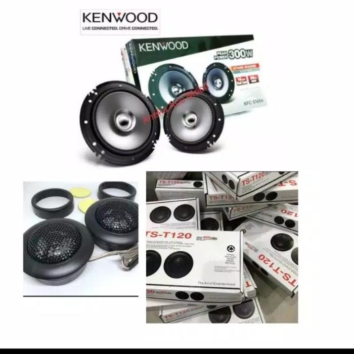 Bagus Paket Speaker Kenwood Original & Tweetr Mobil Grand Max/Luxio