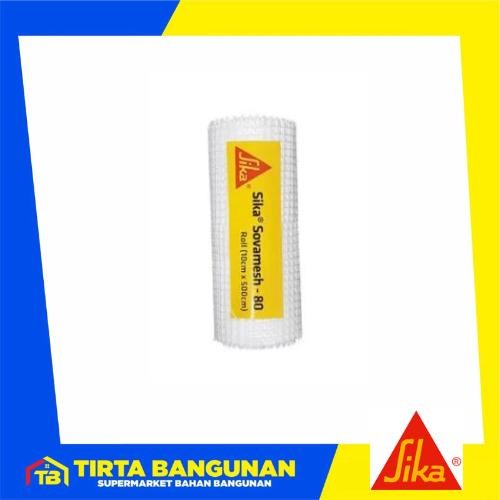 Sika Sovamesh 80 - Membran Deckseal 10Cm X 500Cm / Serat Fiber Waterprofing
