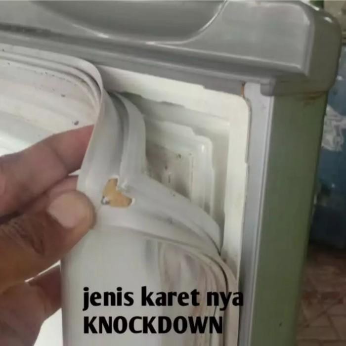 Gasket Karet Pintu Kulkas Kulkas Lg Knock Down 83.5 X 53 Cm