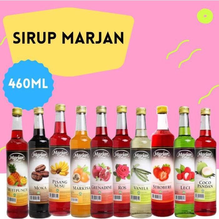 

marjan sirup ( 1 Dus ) isi 6 botol