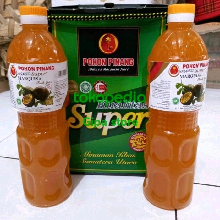 

Sirup Markisa Pohon Pinang Super 1 Kotak isi 2x1liter