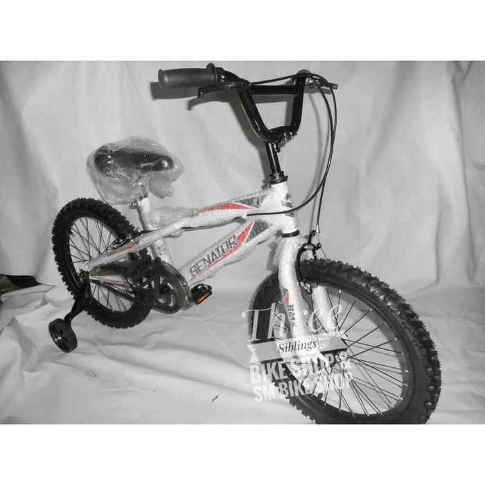 Sepeda Anak Bmx Senator 18 Inch Warna Putih Merah