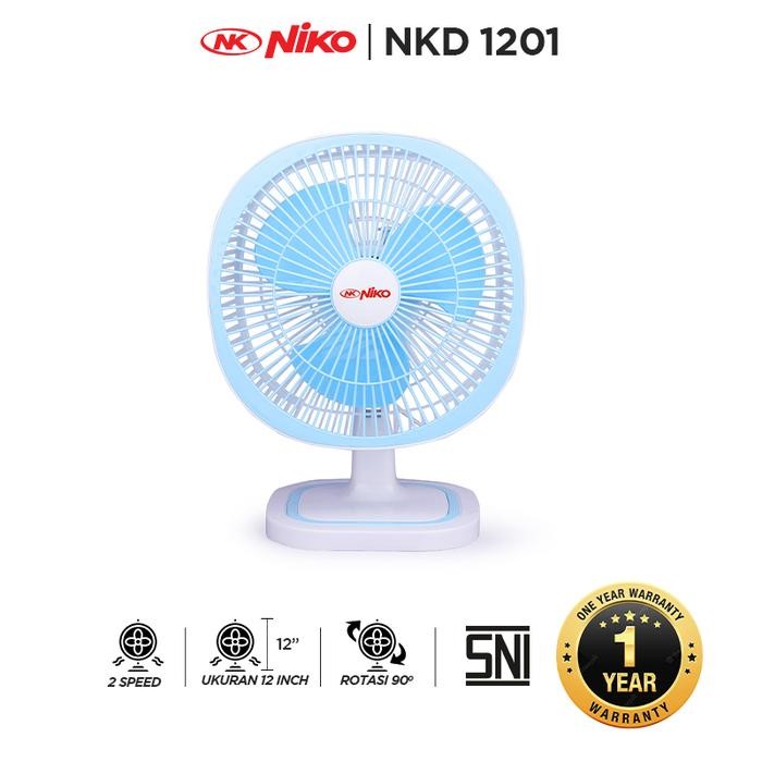 KIPAS ANGIN MEJA NIKO 12 INCH 1201
