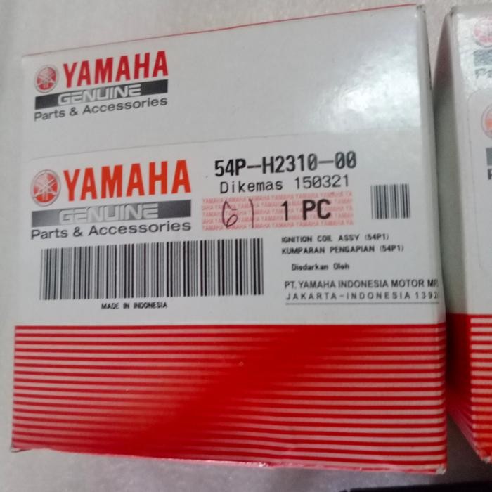 YAMAHA KOIL COIL MIO J MIO GT SOUL GT ASLI 54P-H2310-00 UNTUK MOTOR YAMAHA MOTORCYCLE ORIGINAL PART
