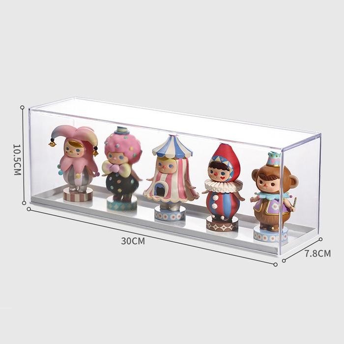Rak Display Mainan Transparent Acrylic Box Rak Penyimpanan Mainan Display Box