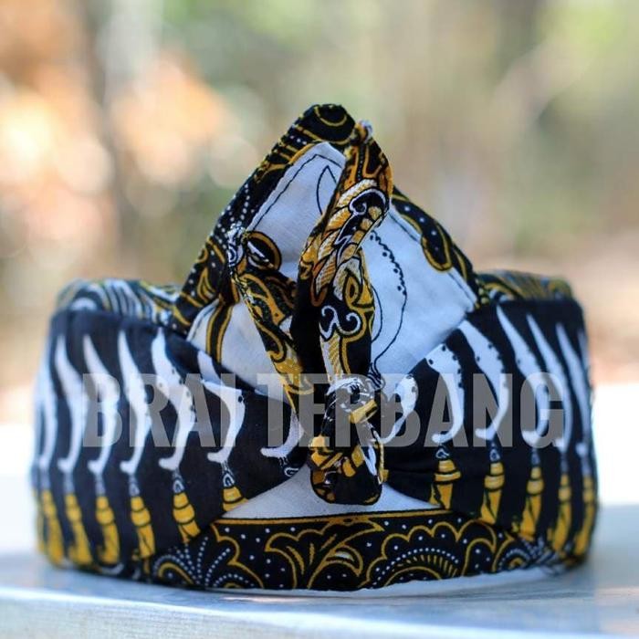 ASLI blangkon ikat iket totopong bolong kujang sunda khas jawa barat READY STOCK