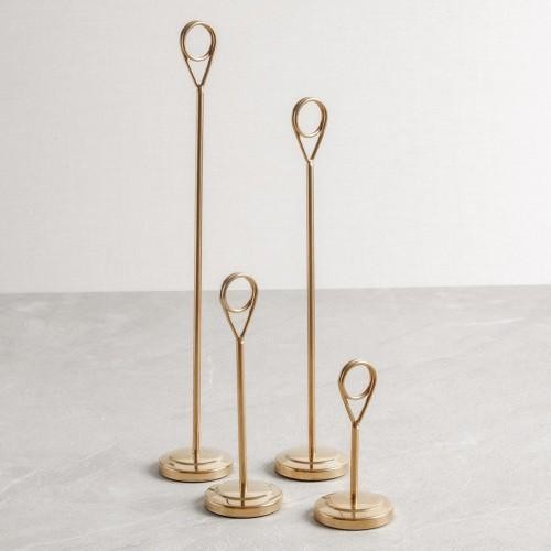 

TERMURAH Longbottom Menu Card er Gold / Penjepit Kartu Stainless READY STOCK