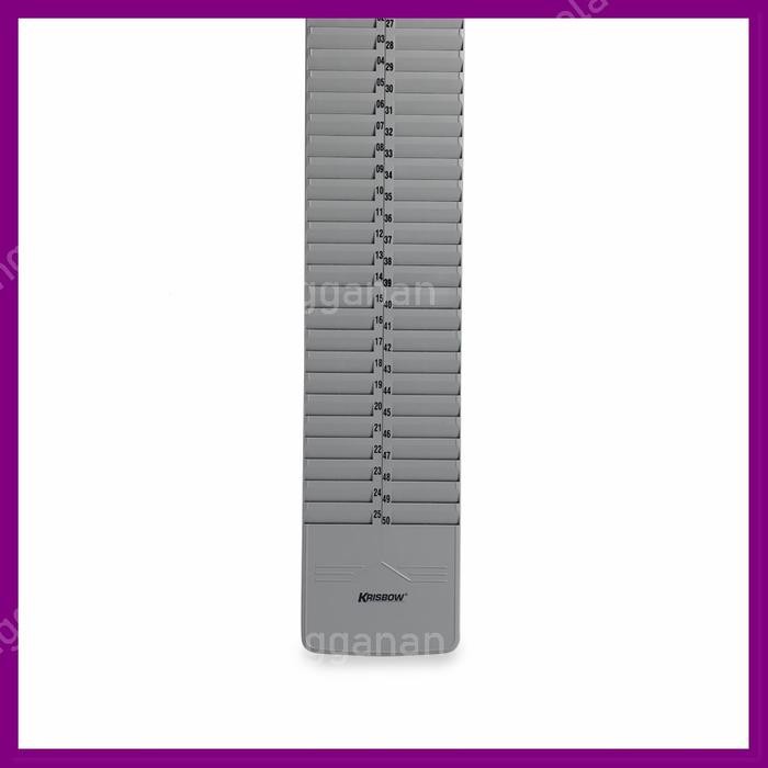 

ASLI Krisbow Rak Kartu 50 Slot - Abu - Abu READY STOCK