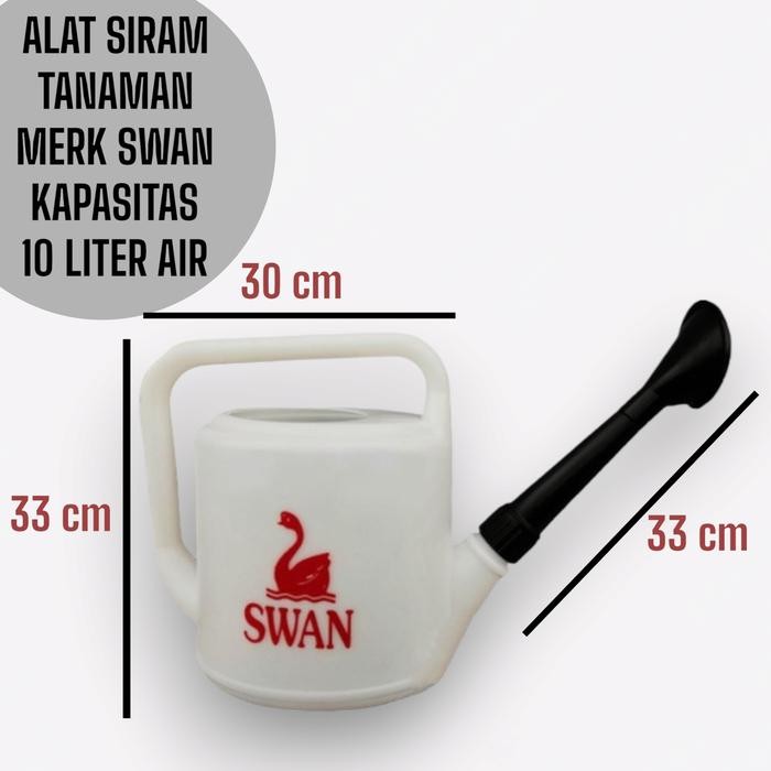 GEMBOR EMRAT PENYIRAM TANAMAN MERK SWAN KAPASITAS 10 LITER
