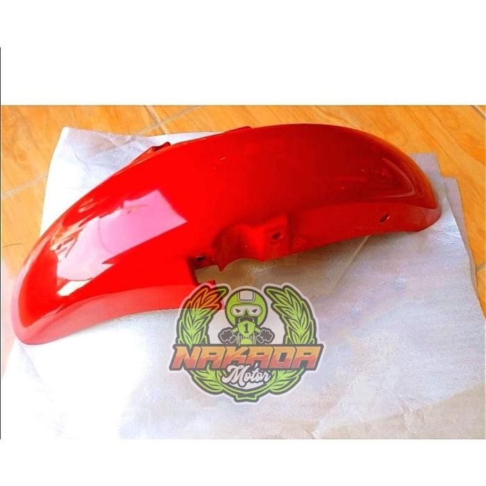 ORIGINAL SPAKBOR DEPAN/SELEBOR DEPAN HONDA TIGER LAMA 2000 TIGER LAWAS MERAH FERRARI READY STOCK