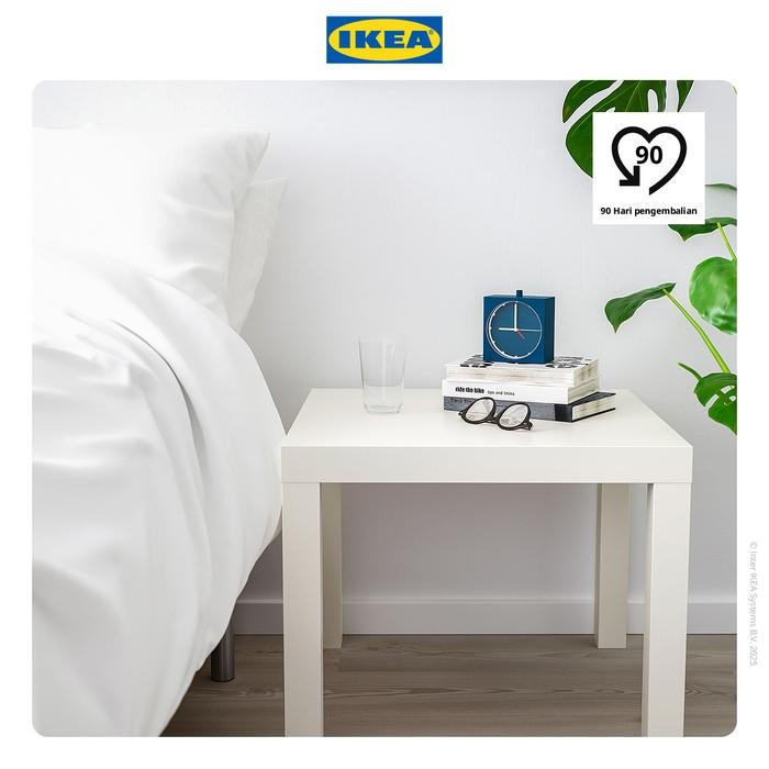 NEW IKEA LACK Meja Kecil Samping Sofa Putih Minimalis