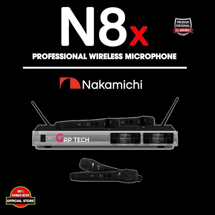 SALE Nakamichi N8x / N8 x / N 8x Professional Wireless Microphone Original