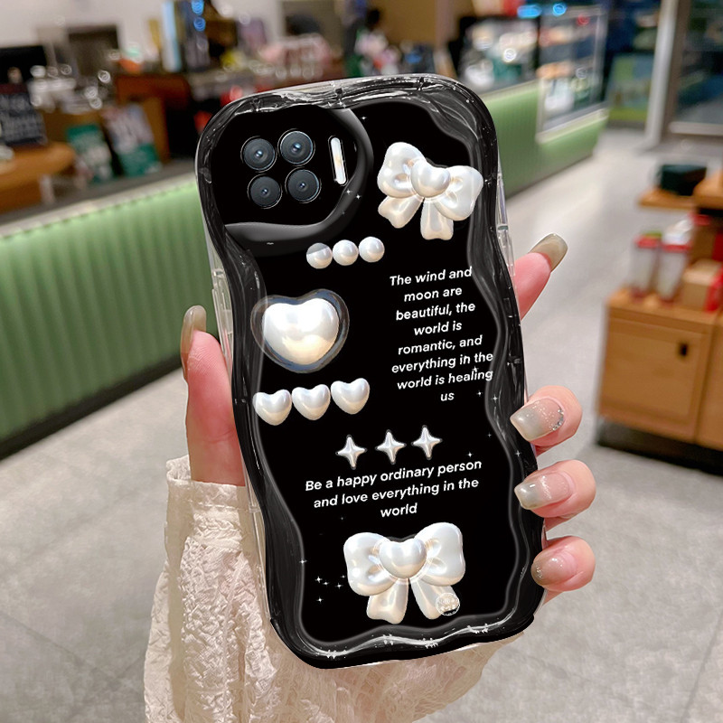 Casing Hp Untuk OPPO A93 2020 F17 Pro Reno 4F Reno4 F Reno 4 Lite Reno4 Lite Case Mutiara mewah cera