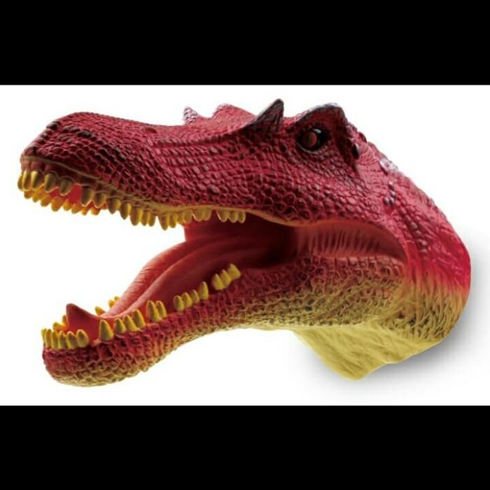 Cocomelon Toys - Hiquality Dinosaurus Head Spinosaurus Kepala Dino Baryonyx Hand Puppet