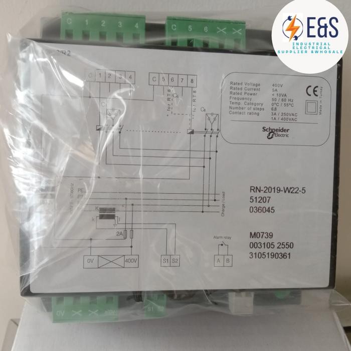 Terbatas Scheneider Regulator Varlogic Rt6 Pf Regulator 6Step 51207 / Pfr 6Step