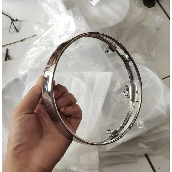 Ring Lampu Ninja Ss Ring Batok Lampu Depan Ninja Ss Ninja Kis Pnp Daymaker Dan Reflektor Original