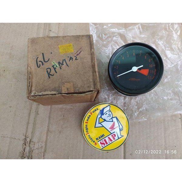 Khusus Gosend Speedometer Speedo Rpm Gl100 Gl125 Gl 100 Gl 125 1979 Nos Taiwan