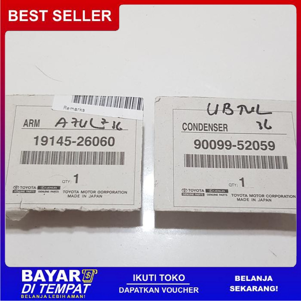 FREE ONGKIR PLATINA KONDENSOR KIJANG 3K / 4K / 5K / 7K / CARRY / ZEBRA 1.0 DENSO BISA COD