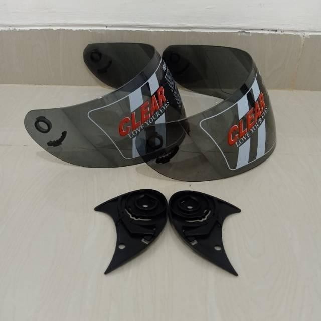(Allthebest) KACA HELM / VISOR BMC BLADE 200, KAWASAKI NINJA 250Fi, HONDA TRXR full
