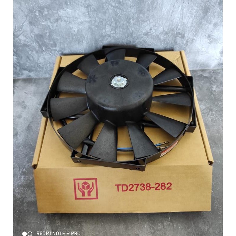 Terbagus Extra Fan Tokuden 12 Inch 11 Daun 24V Kipas Ac Mobil
