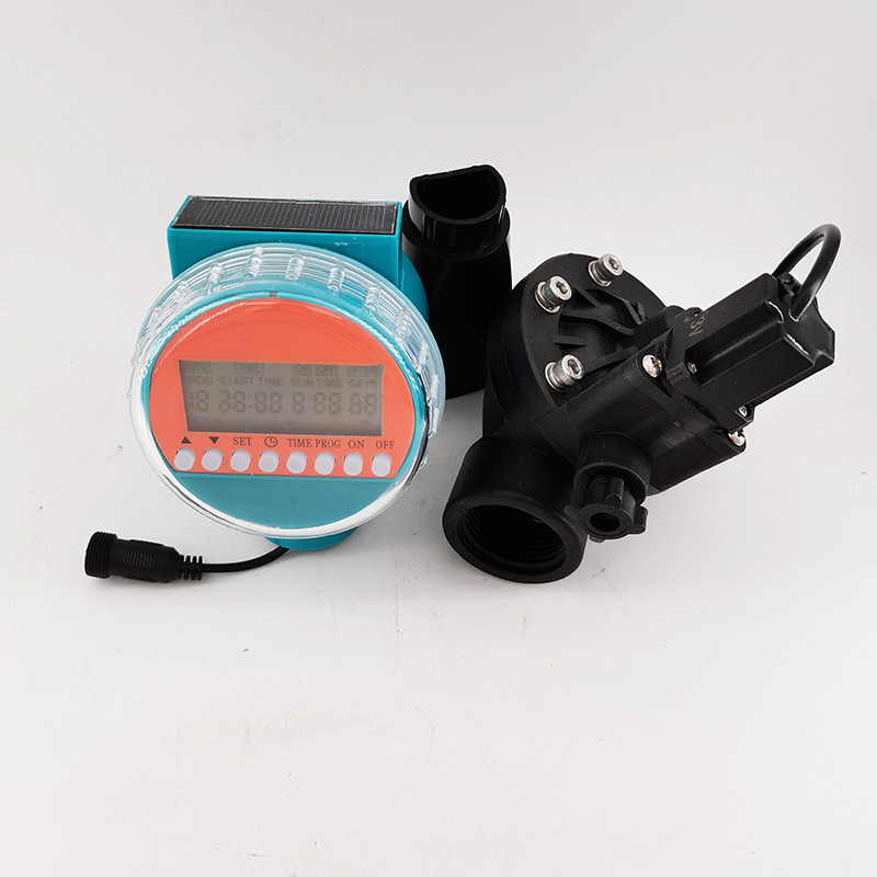 6V Solar power 2 inch solenoid valve timer Automatic drip irrigation